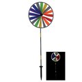 In The Breeze In The Breeze ITB2715 12 in. Rainbow Retroreflective Wheel ITB2715